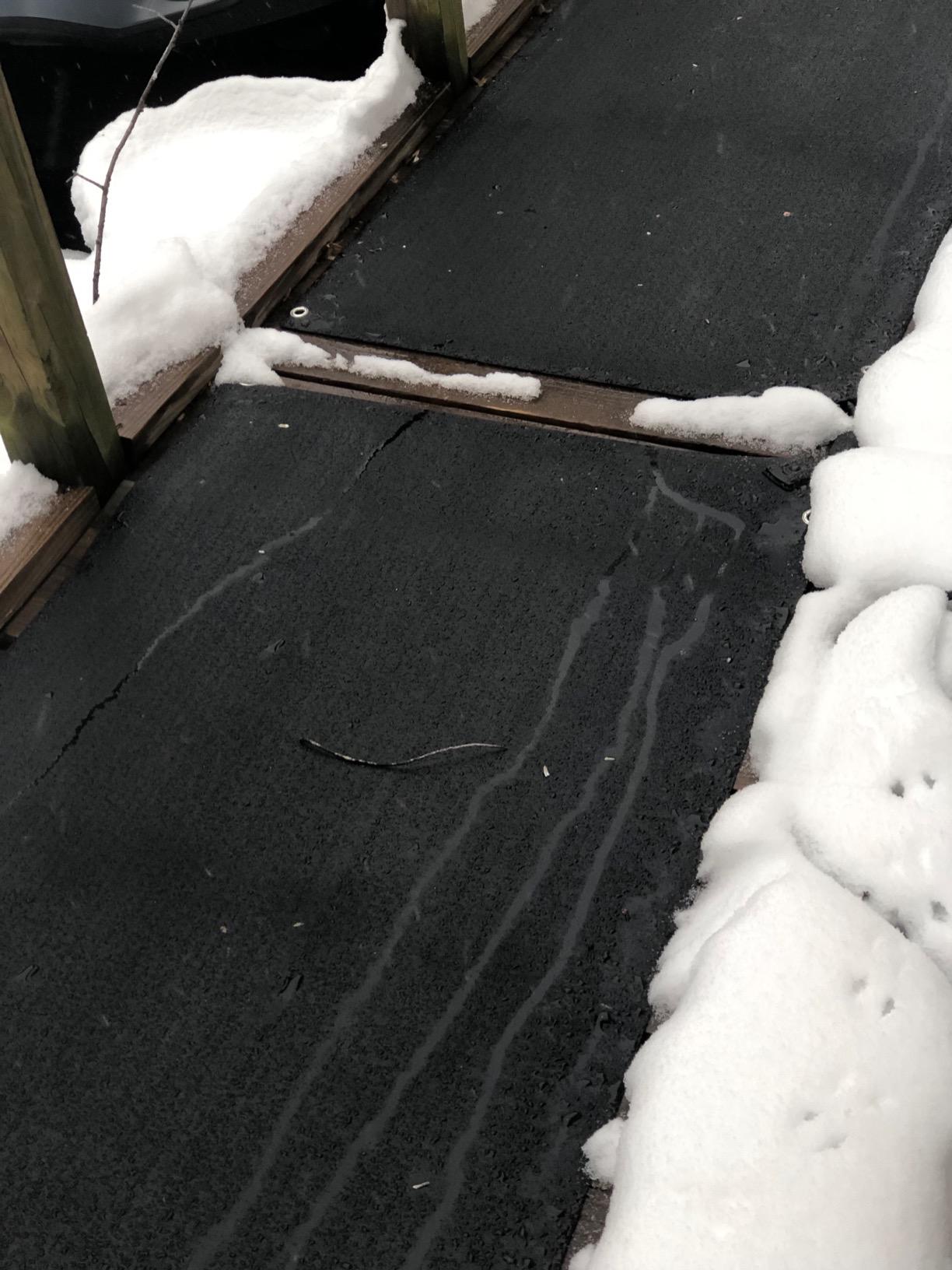 HeatTrak Heated Snow Melting Mats - Heated Outdoor Mats for Walkways - Electric Snow Melting Mats for Decks and Sidewalks - Trusted No-Slip Snow and Ice Melt Heated Sidewalk Mat (30” x 60