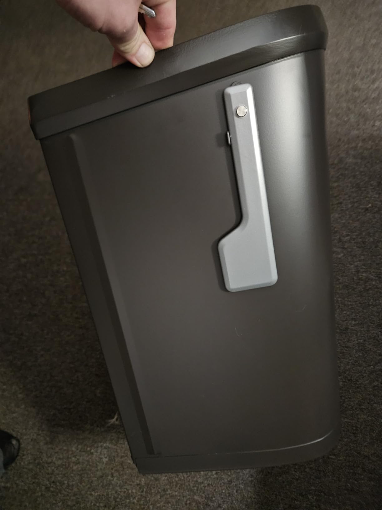 Architectural Mailboxes 6300B-10 Oasis 360 Locking Parcel Mailbox, Extra Large, Black, 6300B-10 customer photo 2