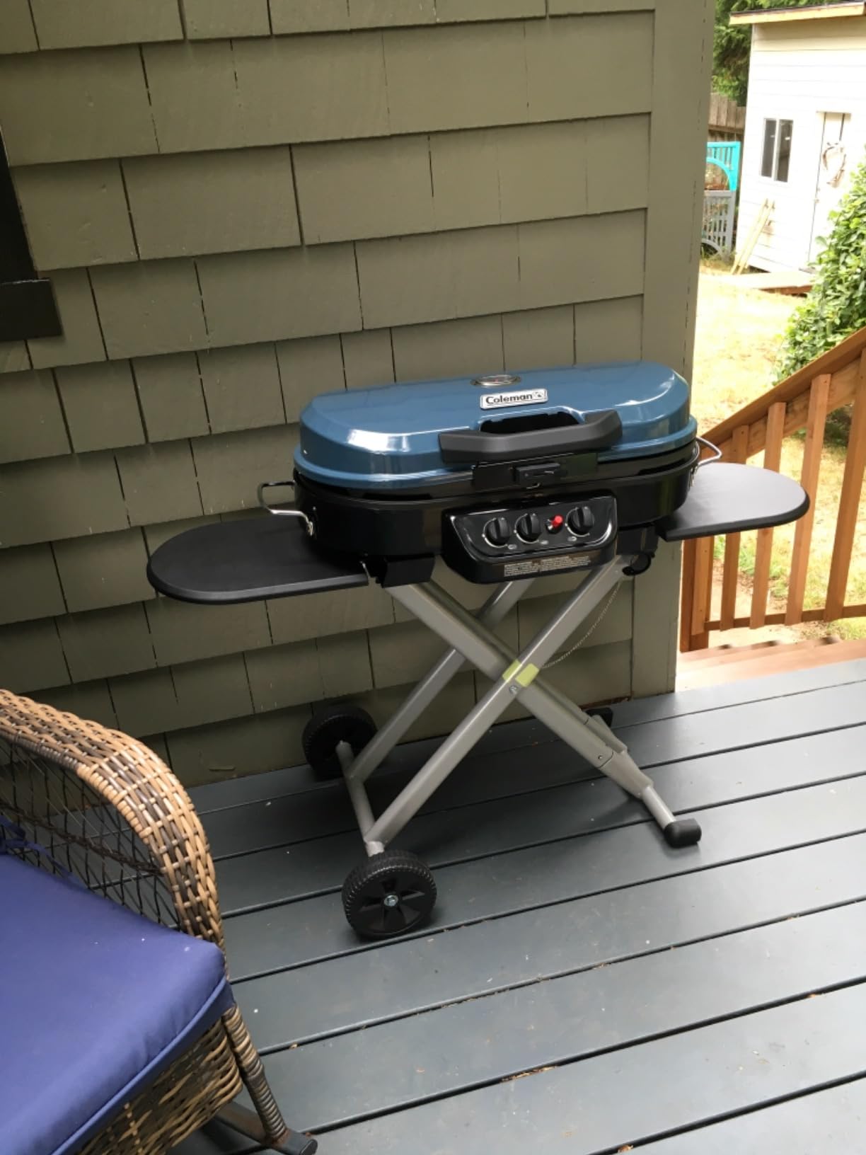Coleman RoadTrip 285 Portable Stand-Up Propane Grill with 3 Adjustable Burners & Instastart Ignition, 20,000 BTUs of Power for Outdoor Cooking, Camping, Tailgating, Grilling, BBQs customer photo 1