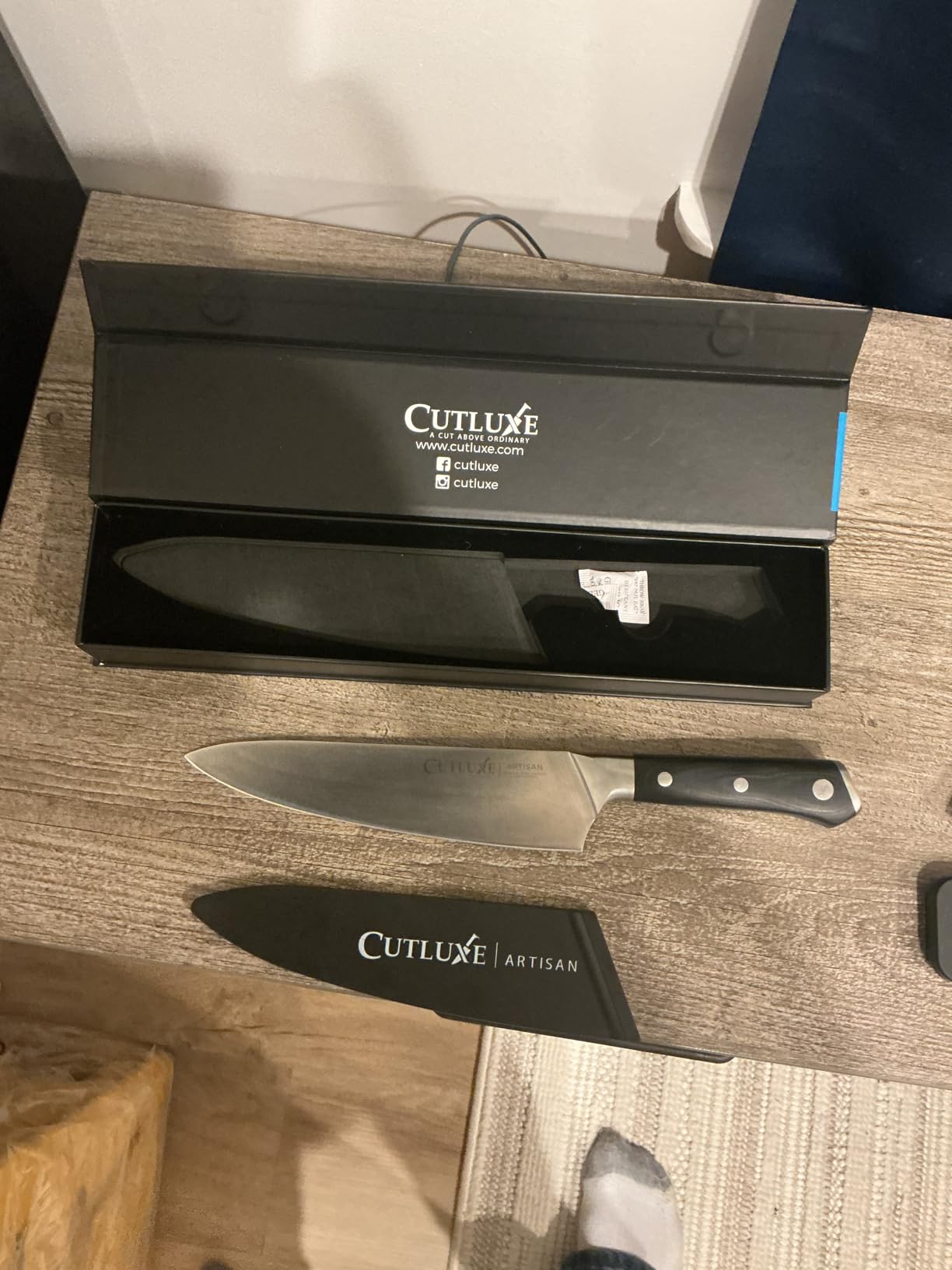 Cutluxe Chef Knife 8