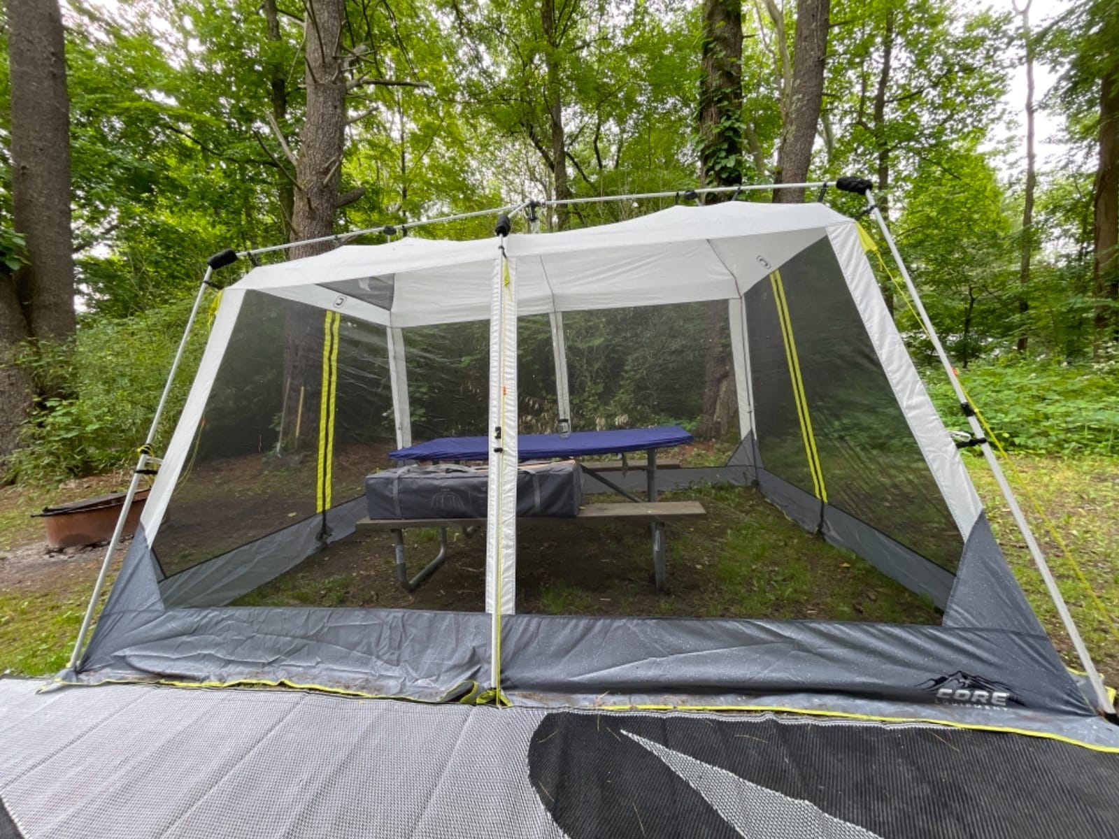 CORE 12'x10' Instant Screen House | Folding and Portable Large Pop Up Canopy Shelter with Included Carry Bag | Perfect for Family Camping, Outdoor, Picnic, Backyards, BBQ, Tailgate, Patio and Party customer photo 2