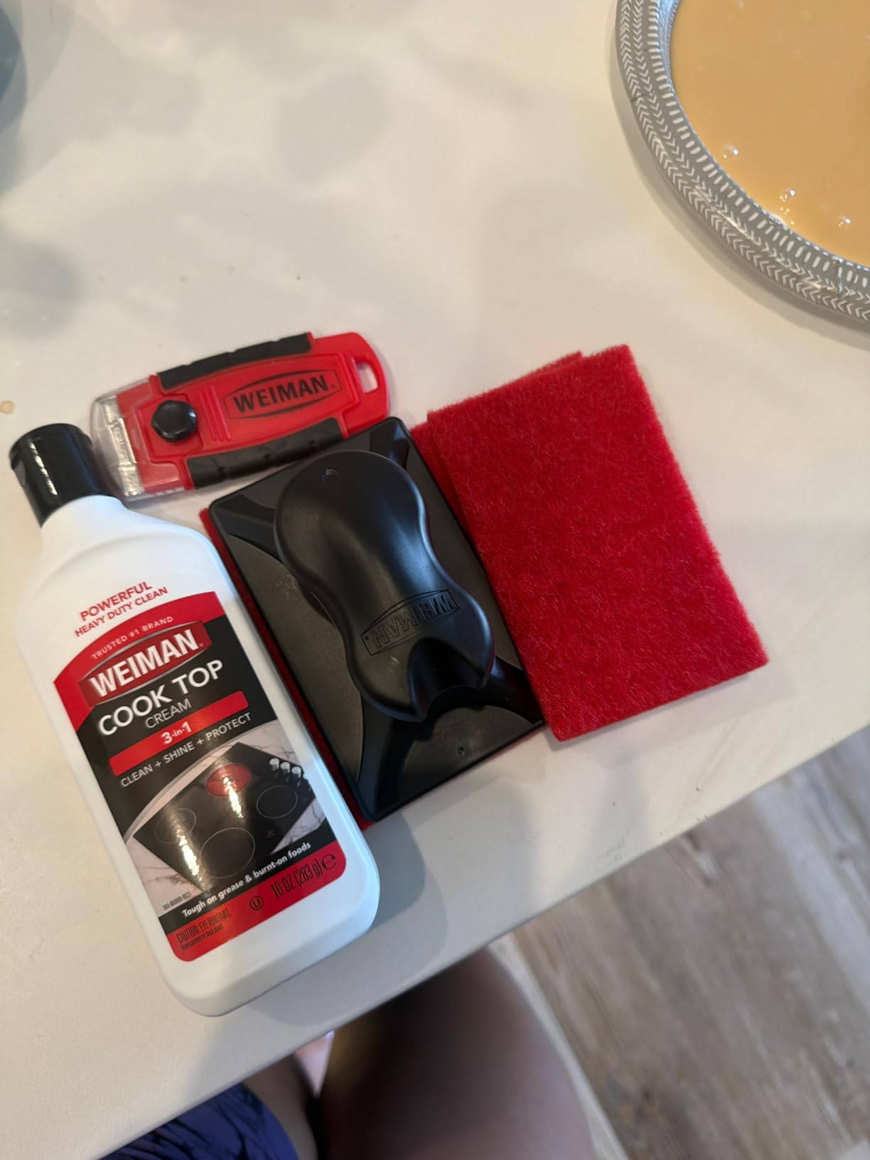 Weiman Glass & Ceramic Cooktop, Stove Top & Oven Cleaner Kit customer photo 1