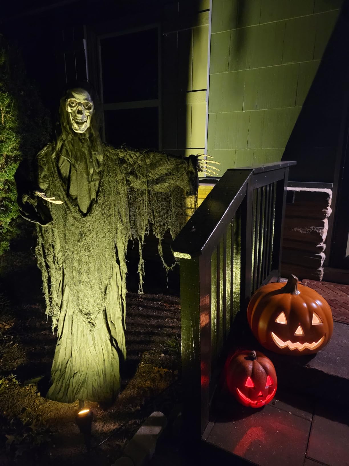 DEWENWILS Halloween Spotlight Outdoor,120V 500LM Landscape Lighting customer photo 1