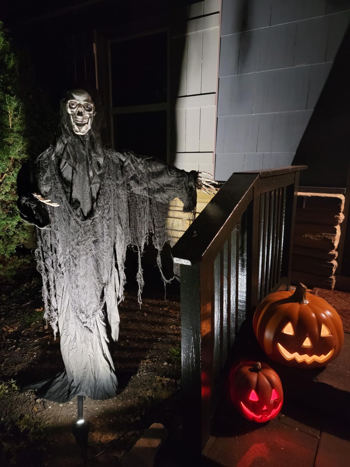 DEWENWILS Halloween Spotlight Outdoor,120V 500LM Landscape Lighting customer photo 2