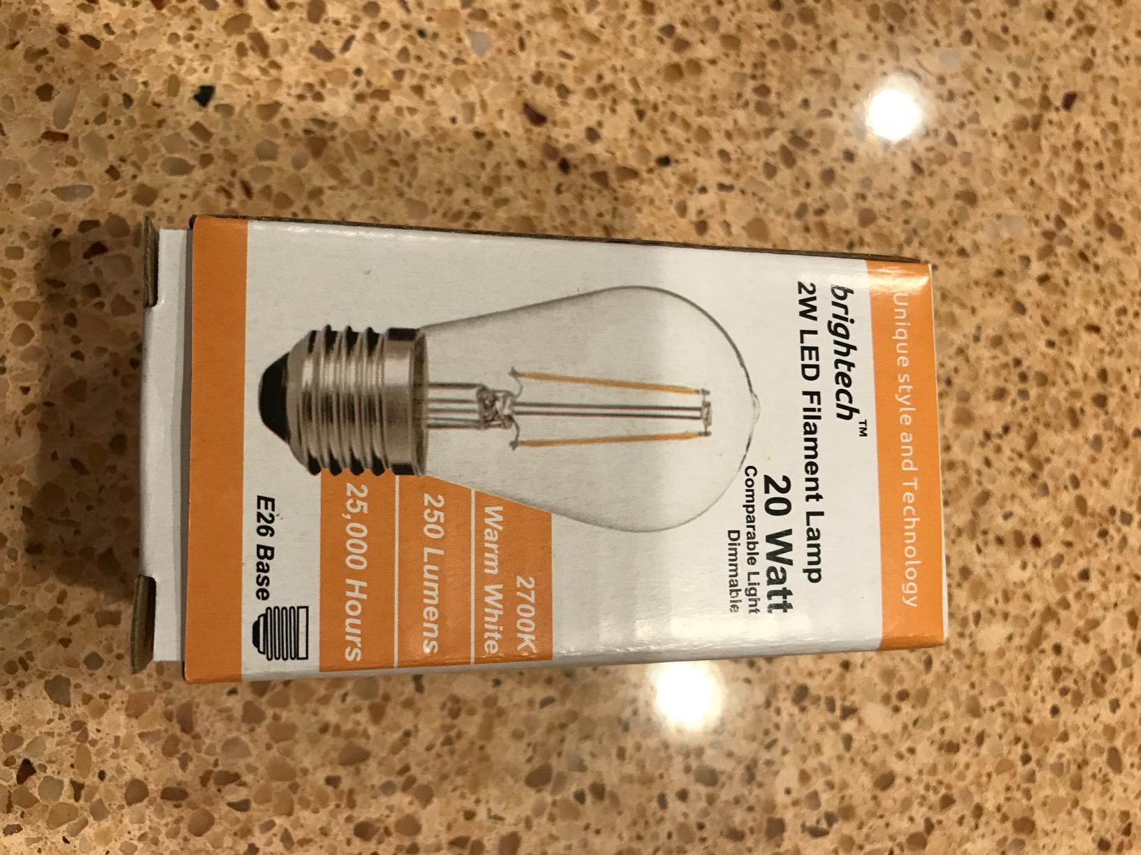 Brightech Ambience Pro - Waterproof LED Outdoor String Lights - 15 Hanging, Dimmable 2W Vintage Edison Bulbs - 48 Ft Commercial Grade Patio Lights Create Cafe Ambience in Your Backyard customer photo 2