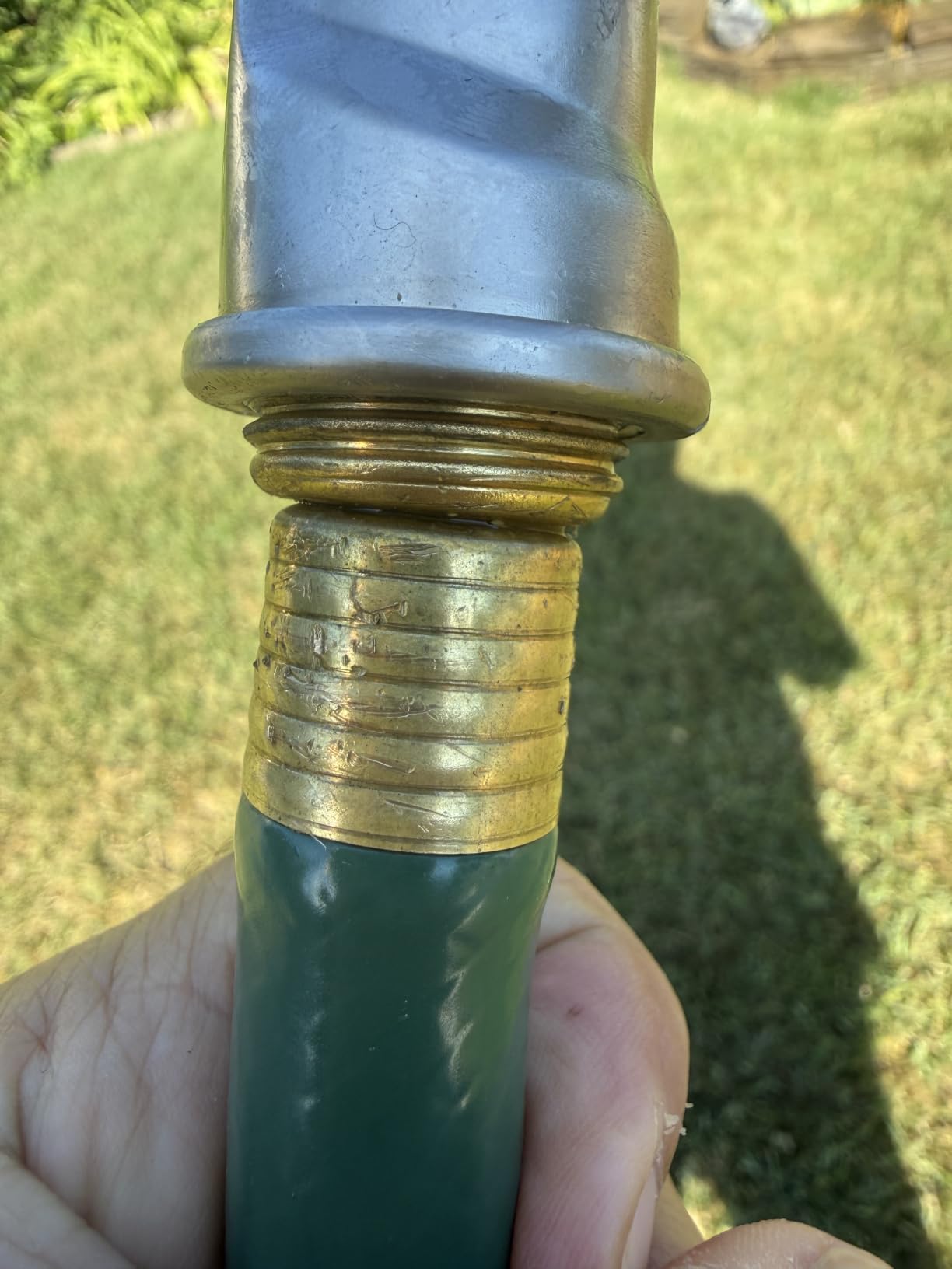 FANHAO Upgraded 100% Metal Garden Hose Nozzle Heavy Duty, High Pressure customer photo 1
