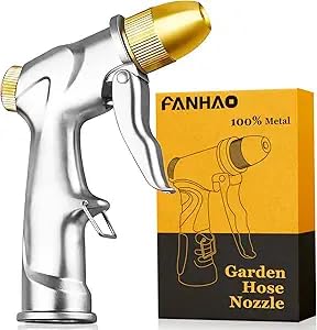 FANHAO Upgraded 100% Metal Garden Hose Nozzle Heavy Duty, High Pressure customer photo 2