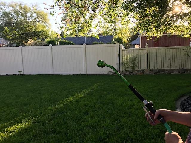 GREEN MOUNT Watering Wand, 24 Inches Sprayer Wand with Superior Stainless Head, Perfect for Hanging Baskets, Plants, Flowers, Shrubs, Garden and Lawn, Purple customer photo 1