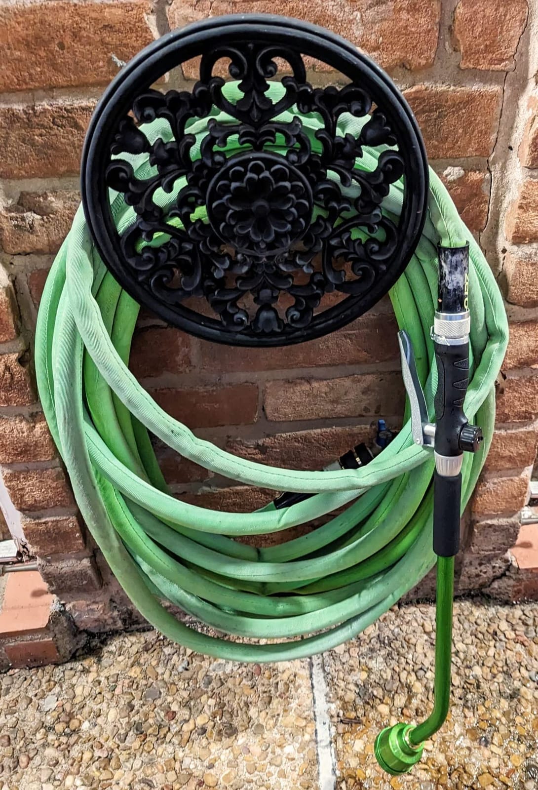 GREEN MOUNT Watering Wand, 24 Inches Sprayer Wand with Superior Stainless Head, Perfect for Hanging Baskets, Plants, Flowers, Shrubs, Garden and Lawn, Purple customer photo 2
