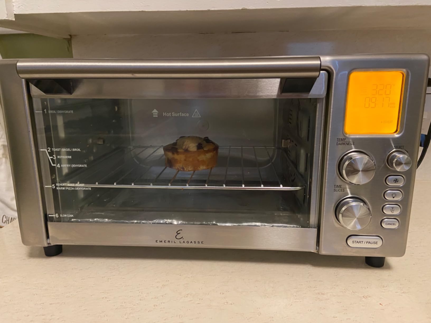 Emeril Lagasse Everyday 360 Air Fryer Oven, 9-in-1 Countertop Oven | 9-in-1 air fryer oven with 360° convection, rotisserie and multiple cooking functions for everyday meals. customer photo 1