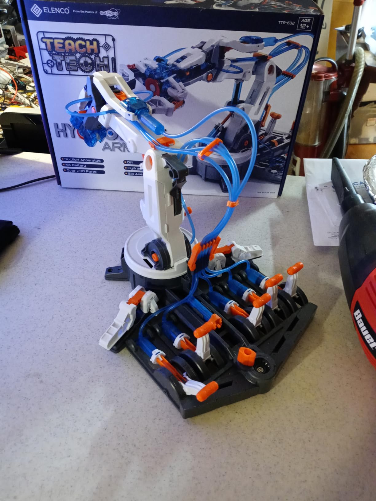 TEACH TECH Mech-5 STEM Coding Robot Building Kit for Kids Ages 10+ customer photo 1