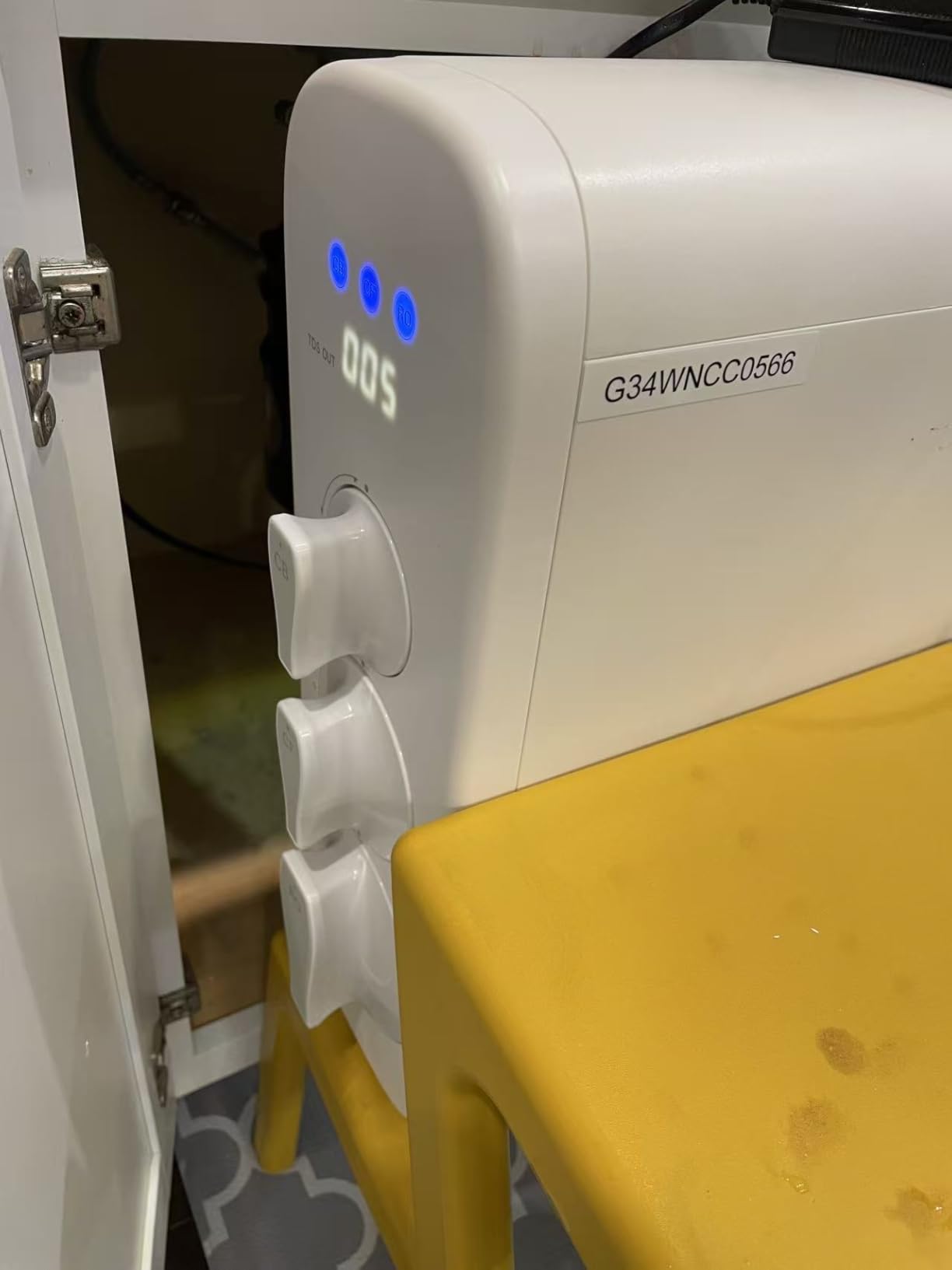 Waterdrop G3P600 Reverse Osmosis System, 600 GPD Tankless RO Water Filter customer photo 1