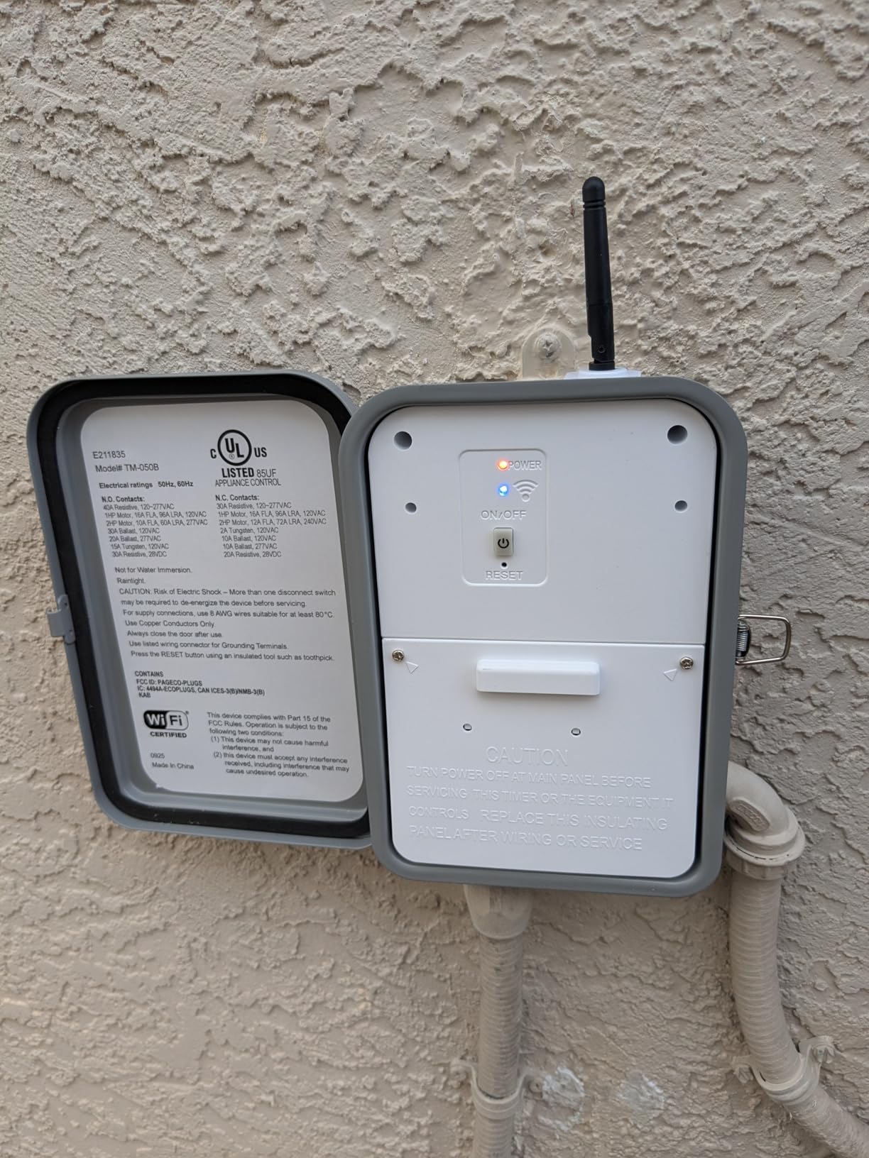 DEWENWILS Pool Pump Timer, Outdoor Smart Wi-Fi Timer Box - 40A 120-277V 2HP customer photo 1