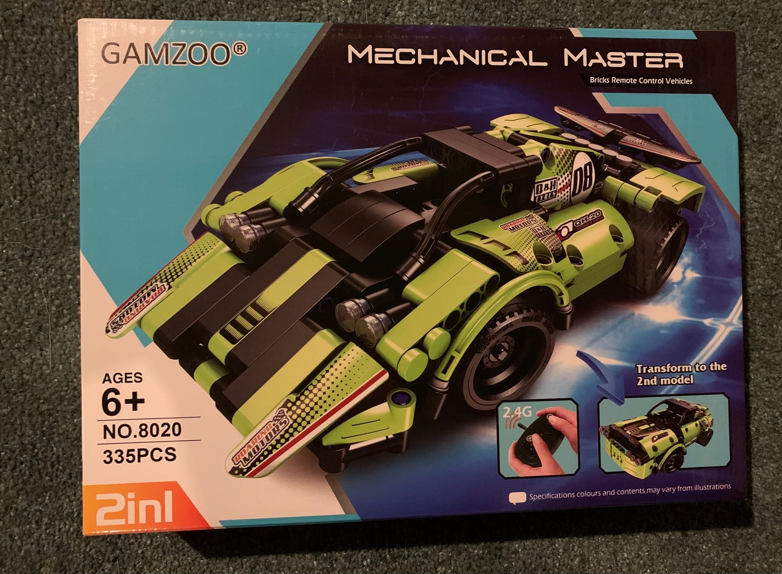 GAMZOO STEM Building Toys for Kids with 2-in-1 Remote Control Racer Snap Together Engineering Kits Early Learning Racecar Building Blocks - Best Gift for 6 7 8 9+Year Old Boys and Girls customer photo 1