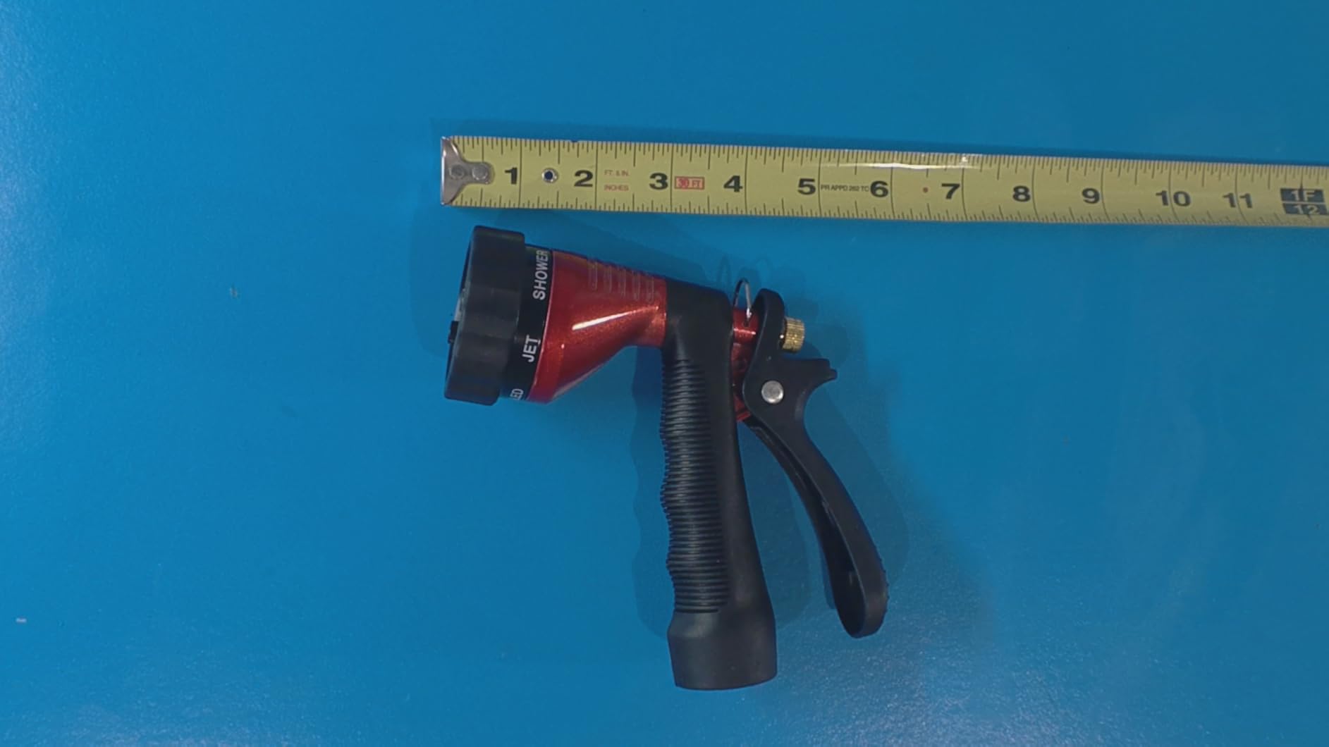 GREEN MOUNT Water Hose Nozzle Spray Nozzle, Metal Garden Hose Nozzle with Adjustable Spray Patterns, Perfect for Watering Plants, Washing Cars and Showering Dogs & Pets customer photo 1
