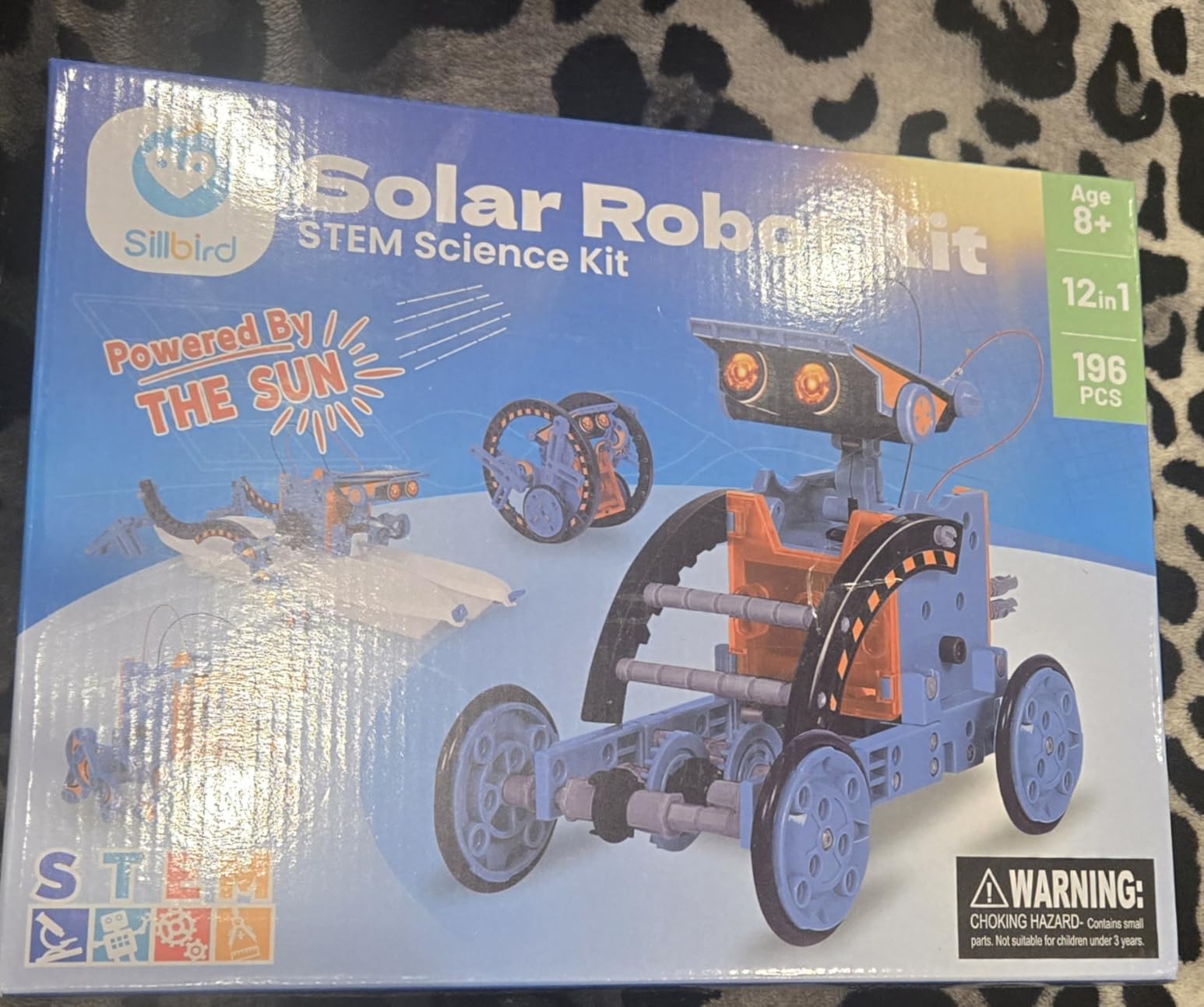 Sillbird 12-in-1 Solar Robot Building Kit STEM Gift for Boys Ages 8-13 customer photo 2