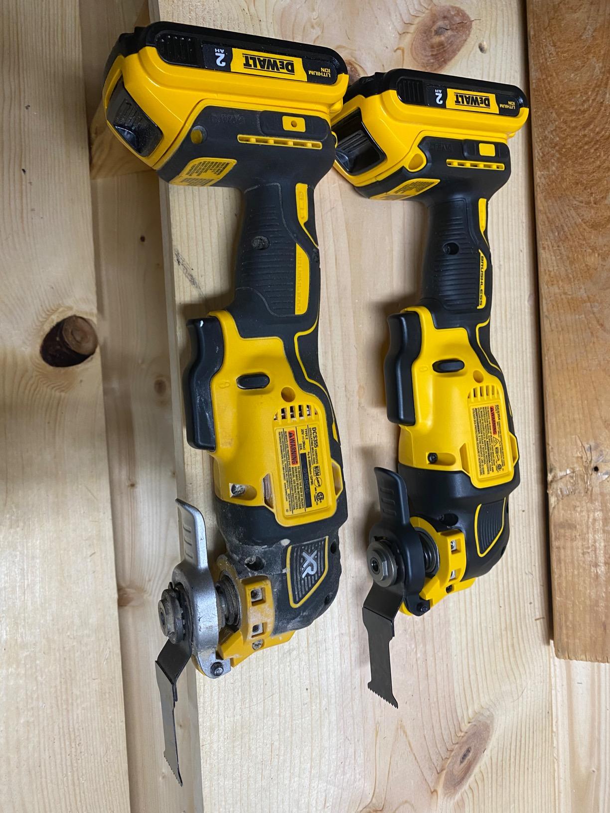 DEWALT atomic 20V MAX* Oscillating Tool, Cordless, Oscillating, Tool only (DCS354B), 1 item package quantity, Color Multi customer photo 2