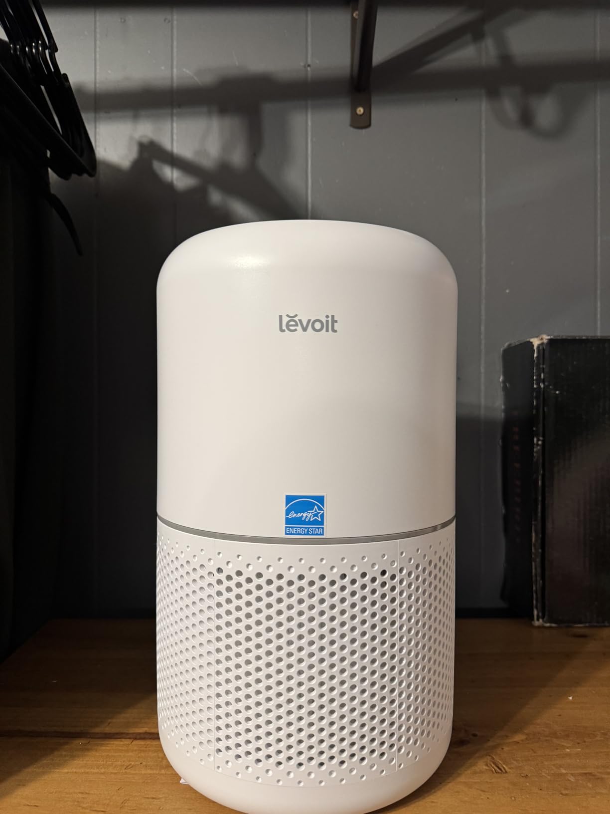Levoit Air Purifier for Home Pets Hair Allergens in Bedroom Quiet Purifiers | Quiet HEPA Sleep Mode, Remove 99.97% Dust Pollen Smoke Pet Odor, AHAM VERIFIDE, Core300-P, Up to 1073 ft², White customer photo 2