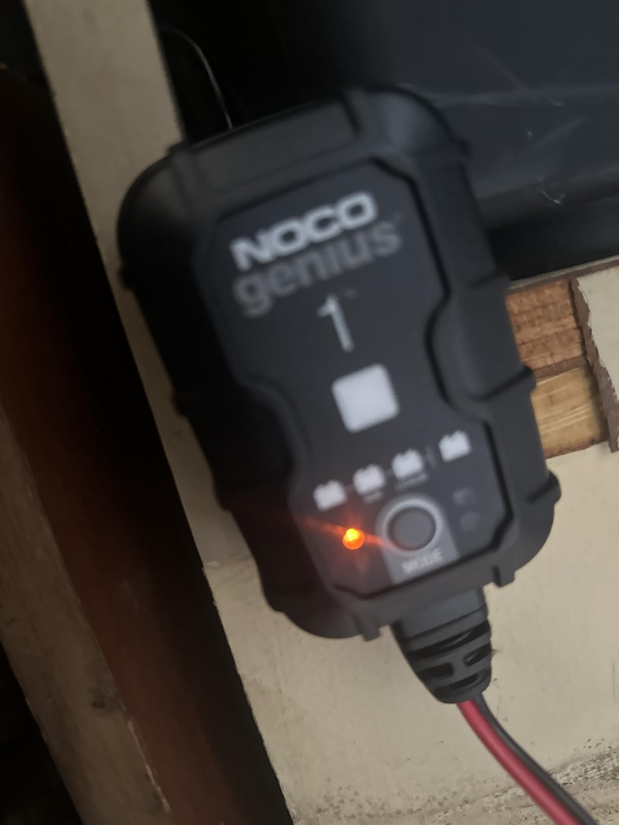 NOCO GENIUS1 1A 6/12V Smart Battery Charger, Trickle Charger & Maintainer customer photo 1