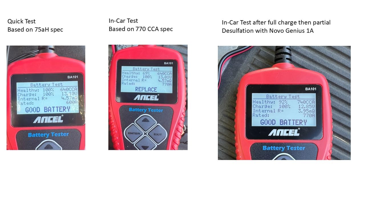 NOCO GENIUS1 1A 6/12V Smart Battery Charger, Trickle Charger & Maintainer customer photo 2