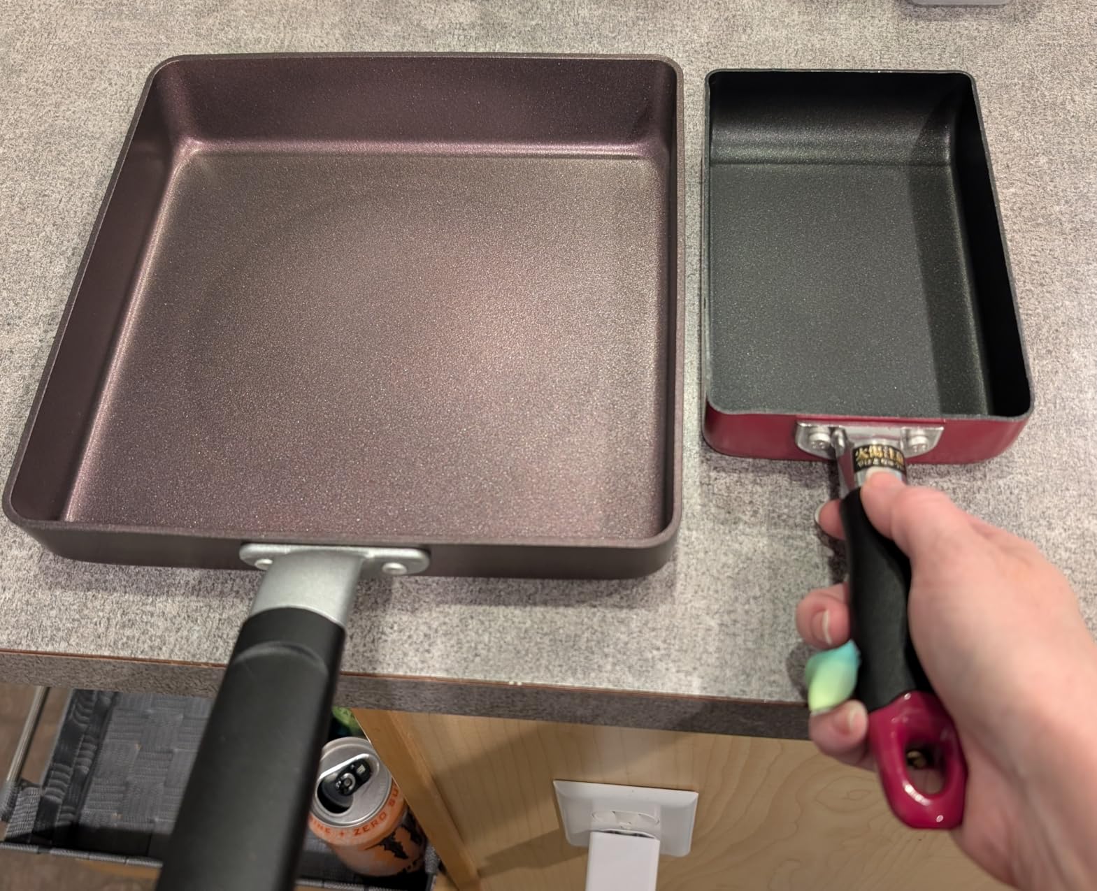 TECHEF - Tamagoyaki Japanese Omelette Pan/Egg Pan Skillet, PFOA-Free, Dishwasher Safe, Induction-Ready customer photo 1