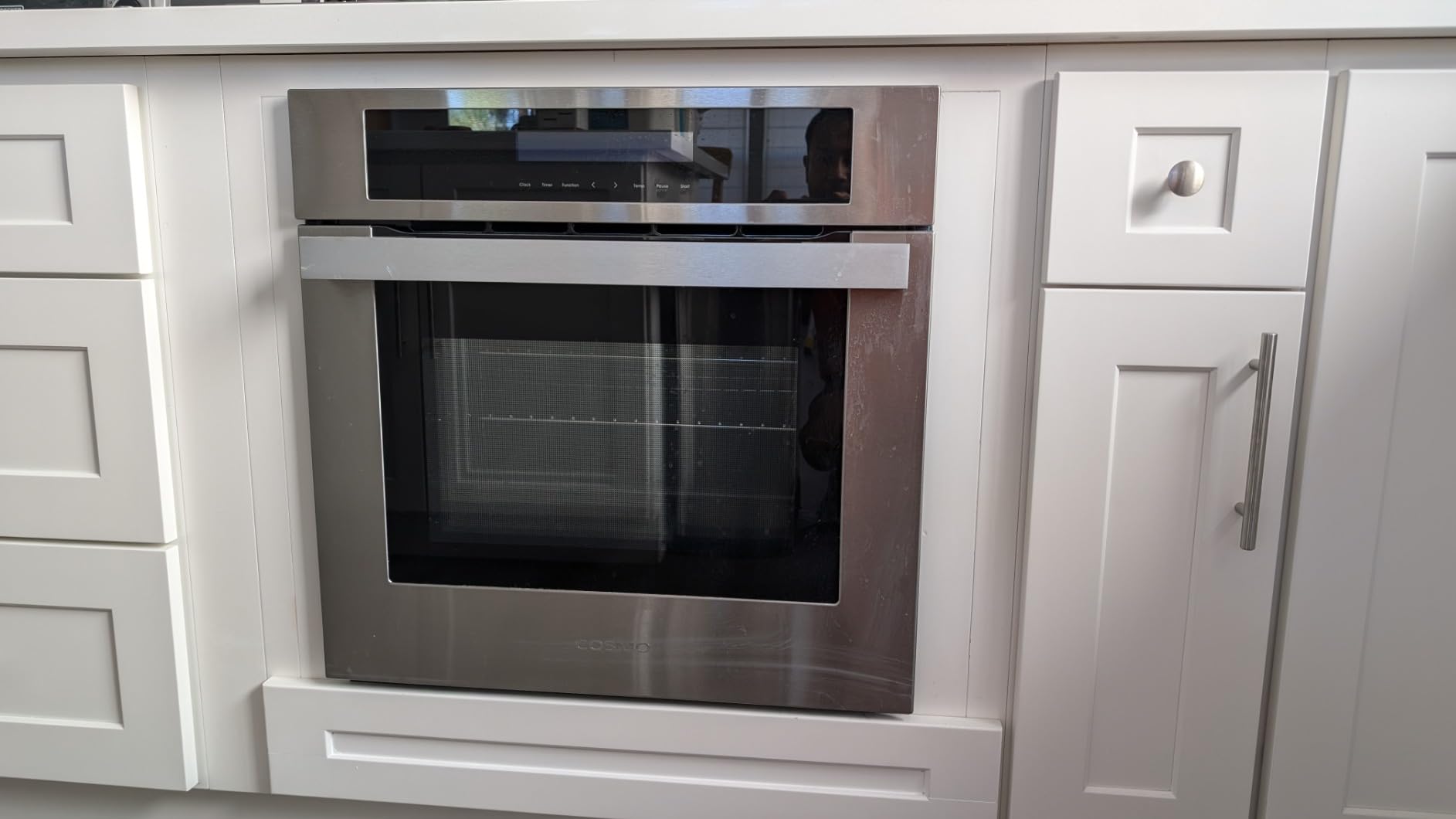 Cosmo 24 in. Lumin Collection 2.9 cu ft Electric Wall Oven, True Convection, Stainless customer photo 2
