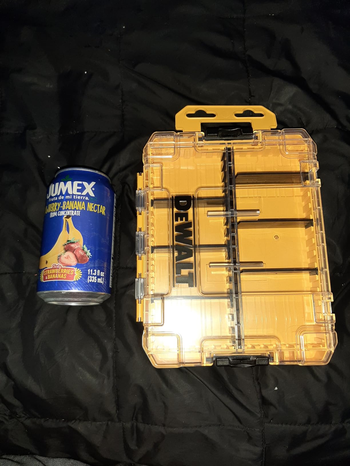 DEWALT Tool Box, Medium 8-Compartments Small Parts Organizer, Portable Tough Case Screw Organizer Toolbox with Customazible Dividers (DWAN2190) customer photo 2