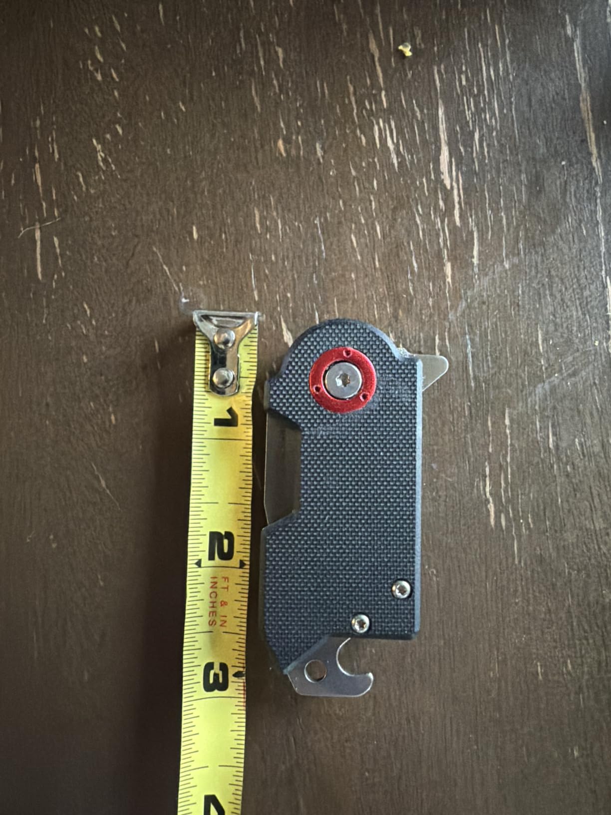 Smith & Wesson Benji Folding Knife with Bottle Opener, Money Clip, 1.5