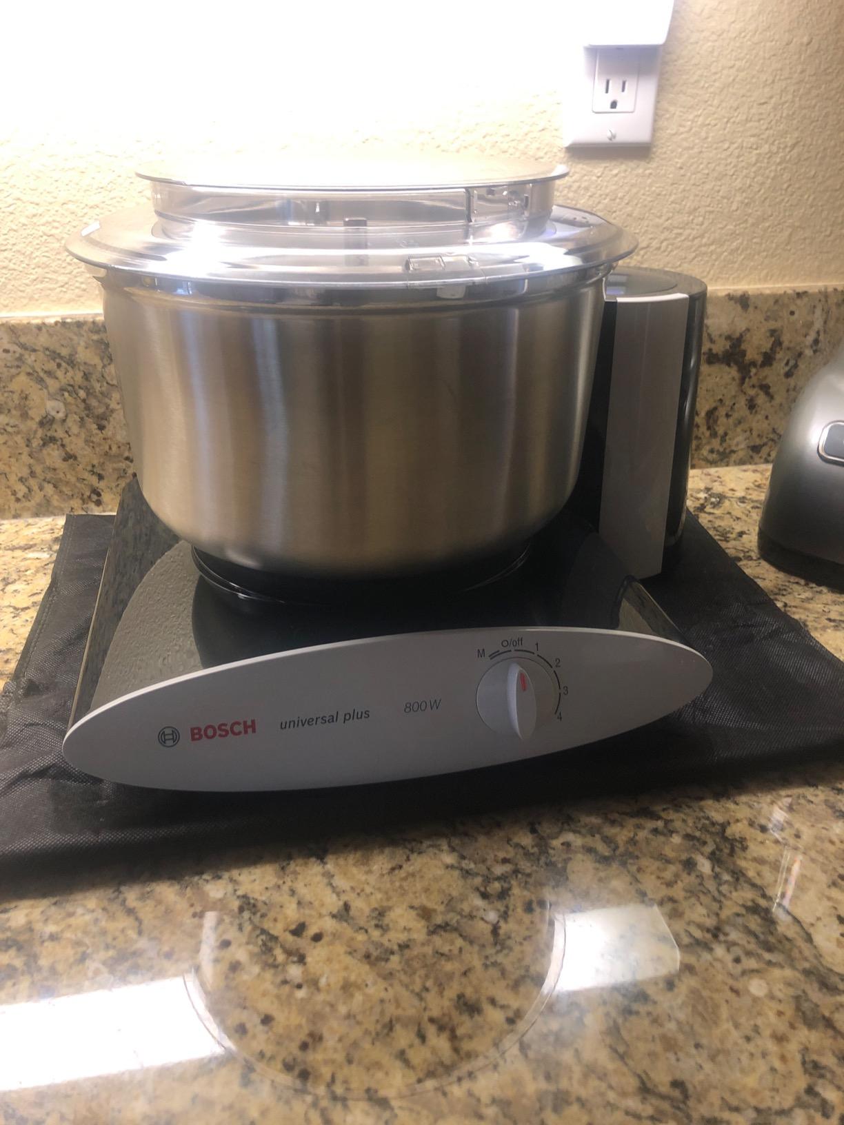 Bosch Universal Plus Stand Mixer - Black - Baker's Package with Additional Baking Attachments and Stainless Steel Bowl customer photo 2