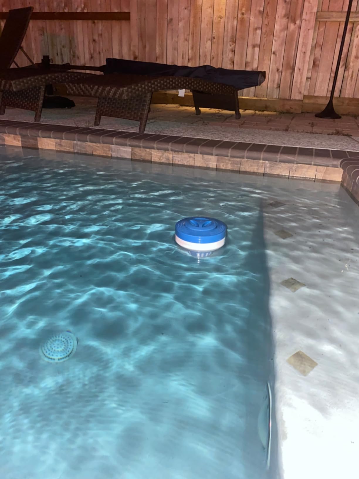 440 Pool Chlorine Floater Dispenser, Fits Up to 5 Pieces of 3-Inch Chlorine Tabs, Adjustable Flow, Control, Heavy-Duty Plastic - Suitable for Small & Large Pools - 9.6 Ounces customer photo 2