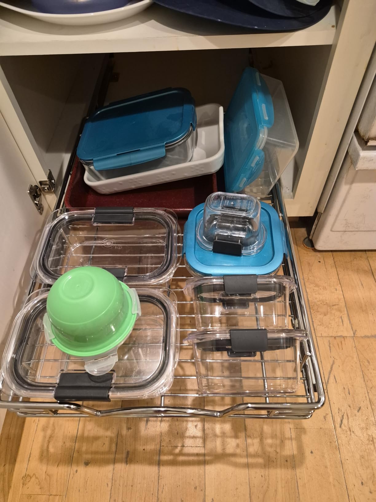 HOLDN’ STORAGE Pull Out Cabinet Organizer, 14”W x 21”D Cabinet Drawer customer photo 1