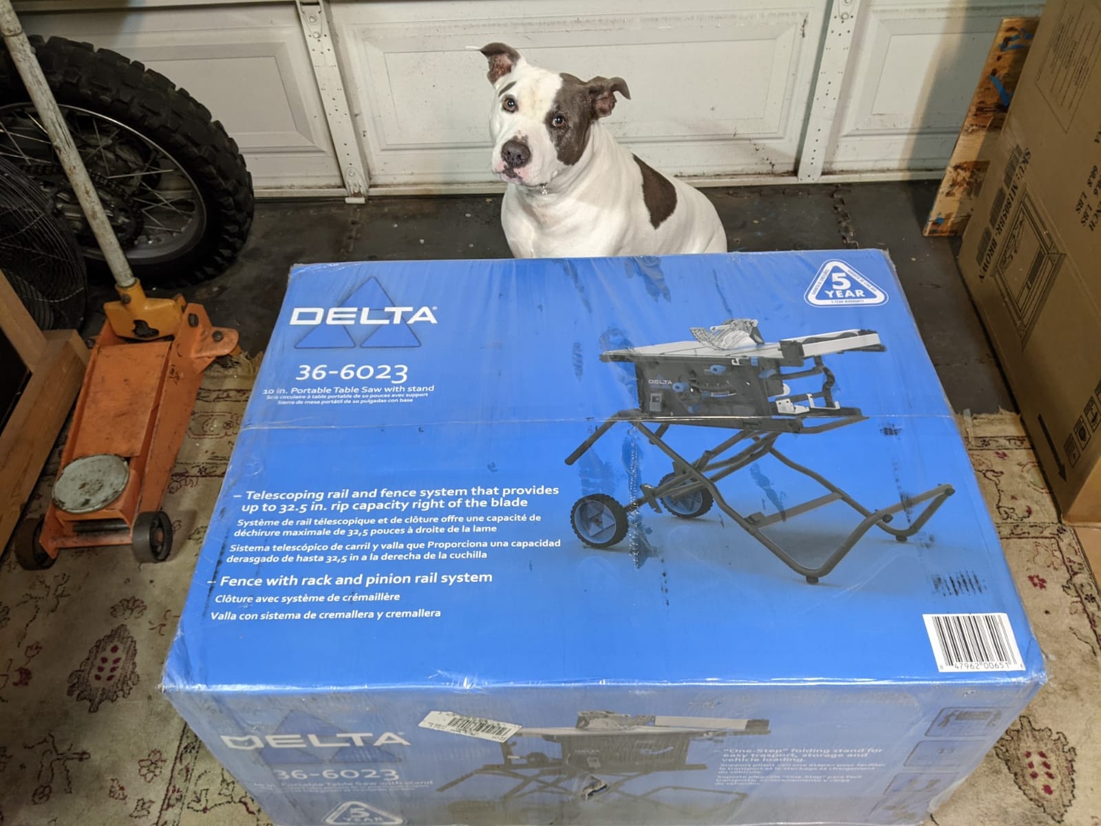 Delta 36-6023 10 Inch Table Saw with 32.5 Inch Rip Capacity customer photo 1