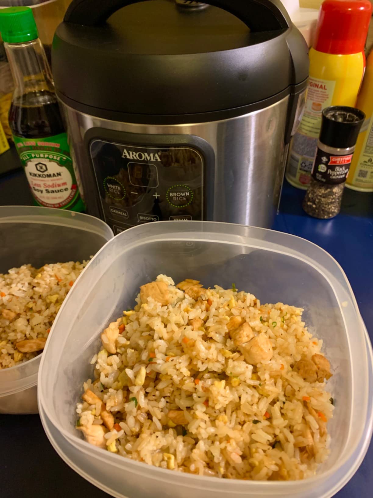 Aroma Housewares ARC-994SB Rice & Grain Cooker Slow Cook, Steam, Oatmeal, Risotto, 8-cup cooked/4-cup uncooked/2Qt, Stainless Steel customer photo 1