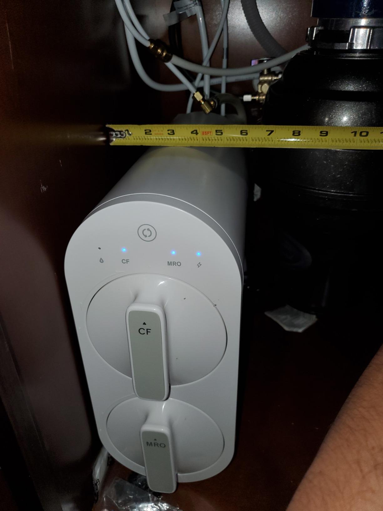 Waterdrop G2P600 Under-Sink RO System, 600 GPD Tankless RO Water Filtration | 7 Stage RO Water Filtration, NSF/ANSI 372 Certified, 2:1 Pure to Drain, TDS Reduction customer photo 2