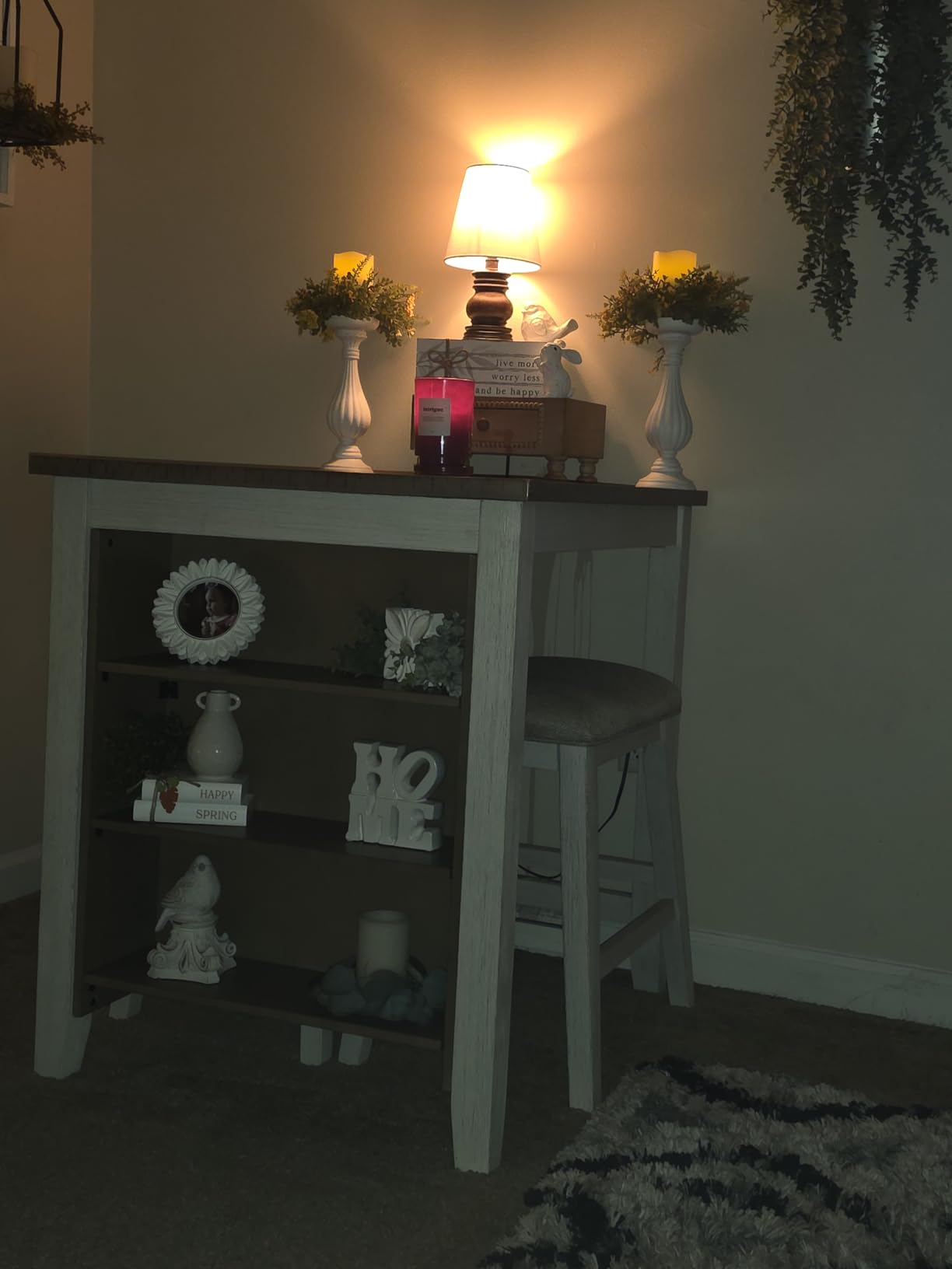 Signature Design by Ashley Skempton 3-Piece Counter Height Dining Table Set customer photo 2