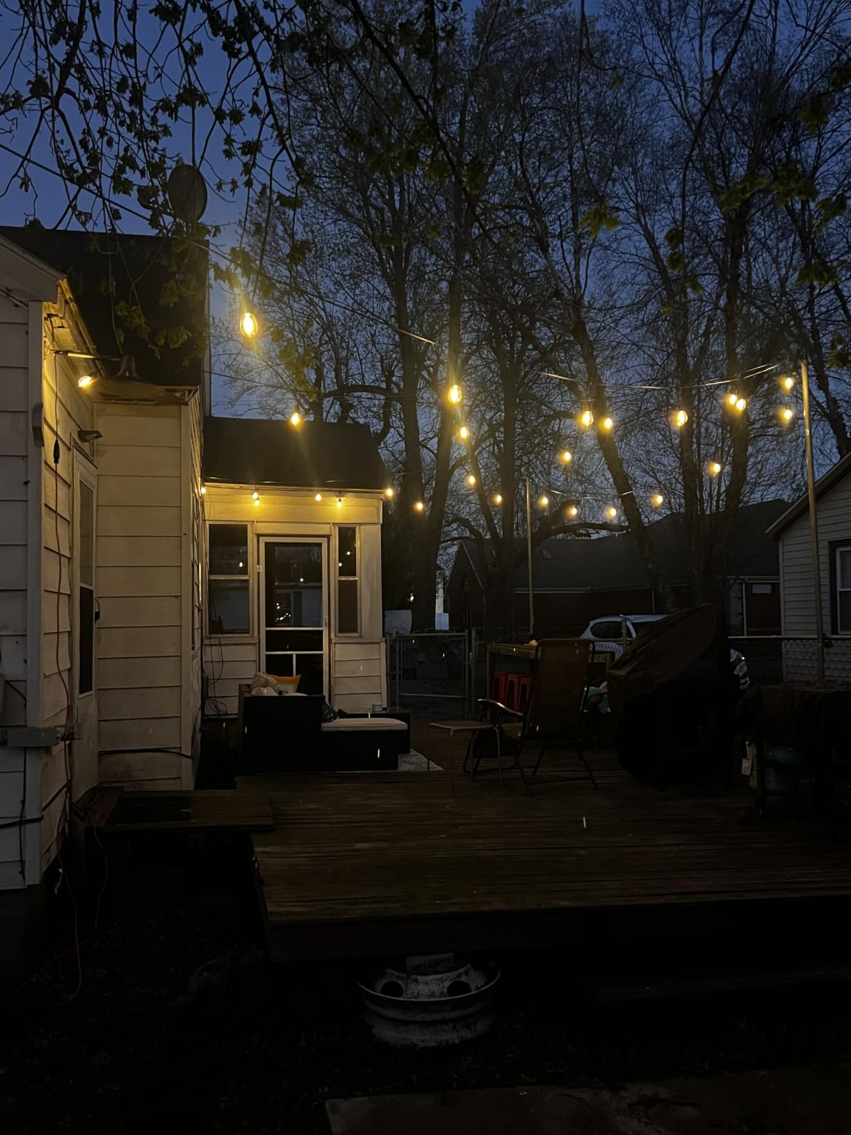 Svater Outdoor String Lights 105 FT Outside Waterproof Commercial Grade ETL customer photo 2