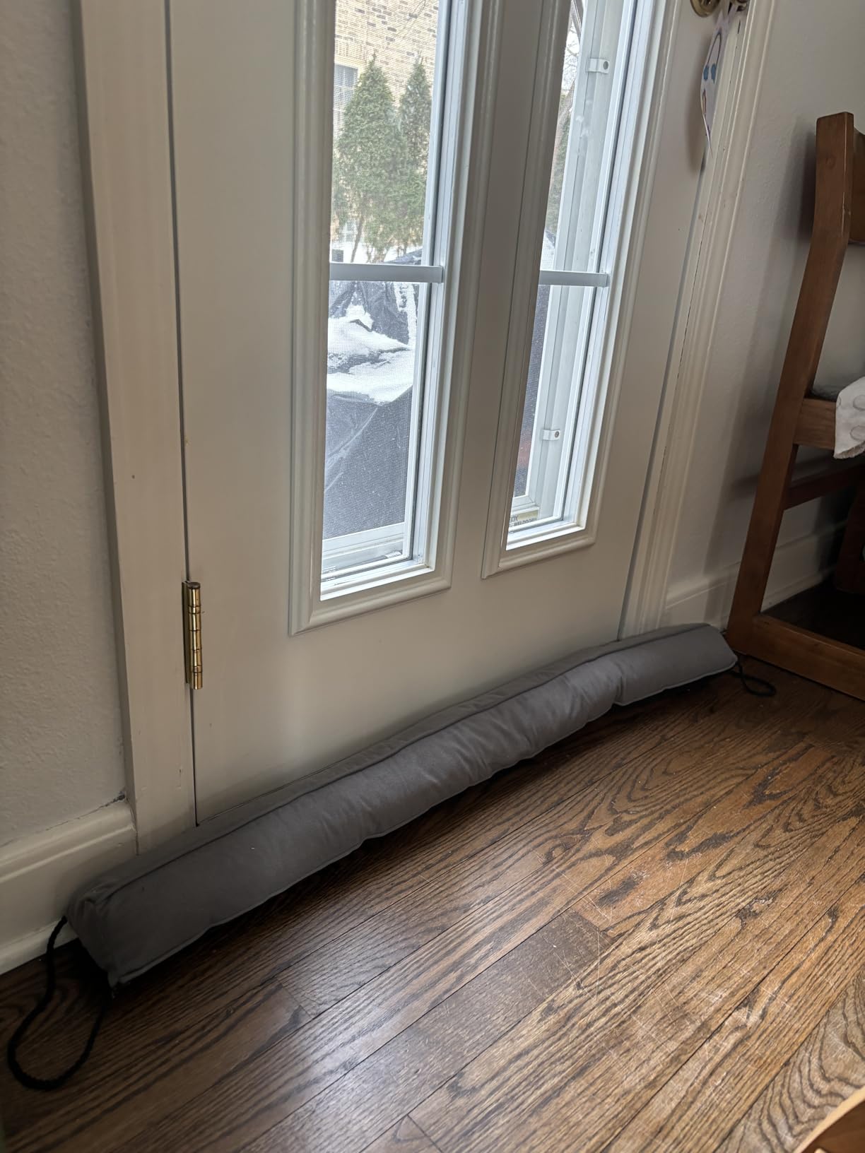 Sunolga Door Draft Stopper, Removable Washable Cover, 38