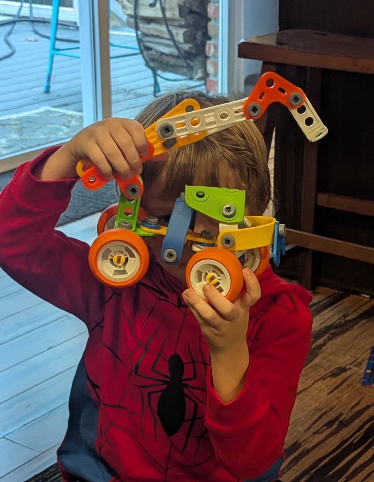 11 in 1 STEM Building Toys, 175 Pieces Construction Kit for Kids Ages 4-8 customer photo 2