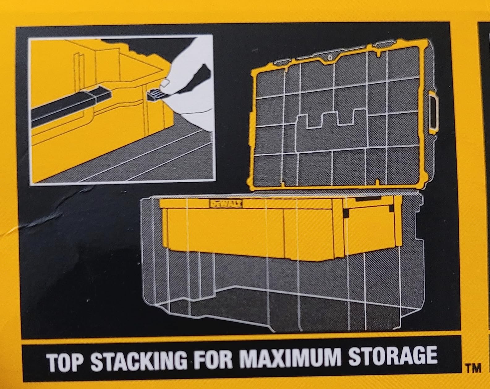 DEWALT DWST08450 TOUGH SYSTEM 2.0 MOBILE STORAGE customer photo 1