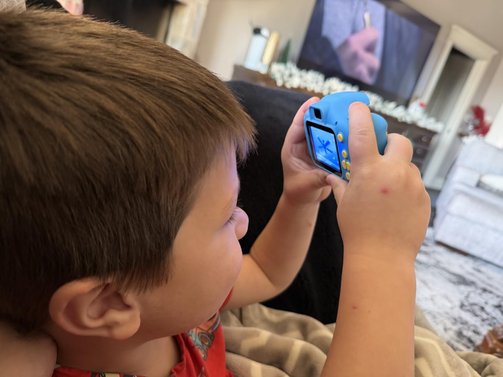 Desuccus Kids Camera for Ages 3-12, HD Digital Camera with 32GB Card customer photo 2