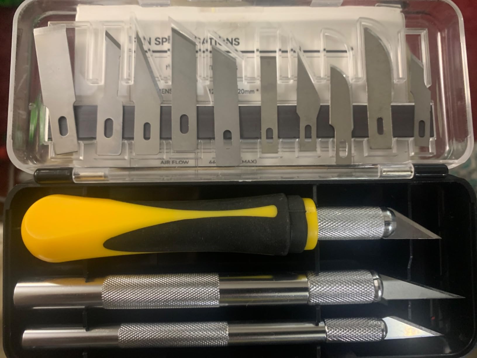 DIYSELF 22 PCS Exacto Knife Set, Craft Knife with 13 Blades & Carry Case customer photo 1