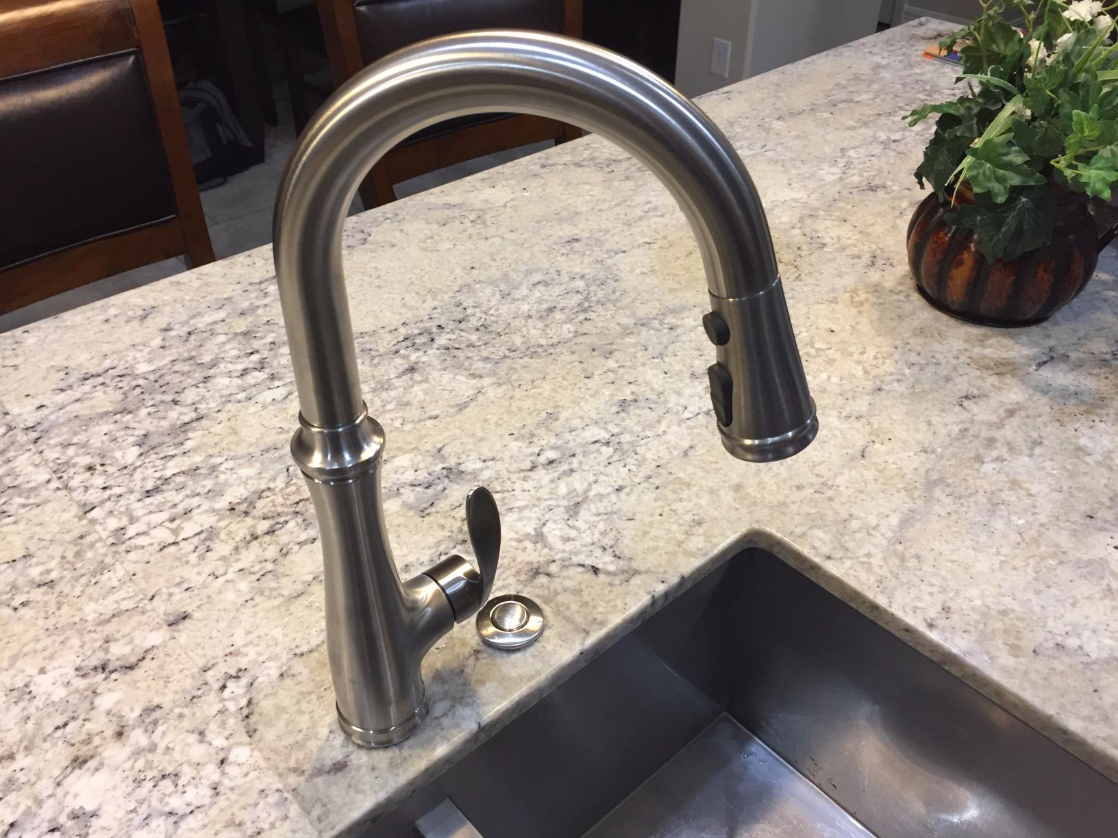 Kohler K-29108-VS Bellera Touchless Kitchen Faucet with Pull Down Sprayer, Vibrant Stainless customer photo 2