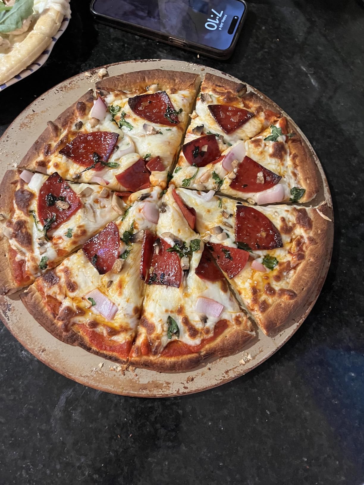 Mimiuo Auto-Rotating Wood Pellet Pizza Oven Outdoor 40Lbs, 60S Bake w/Stone customer photo 2