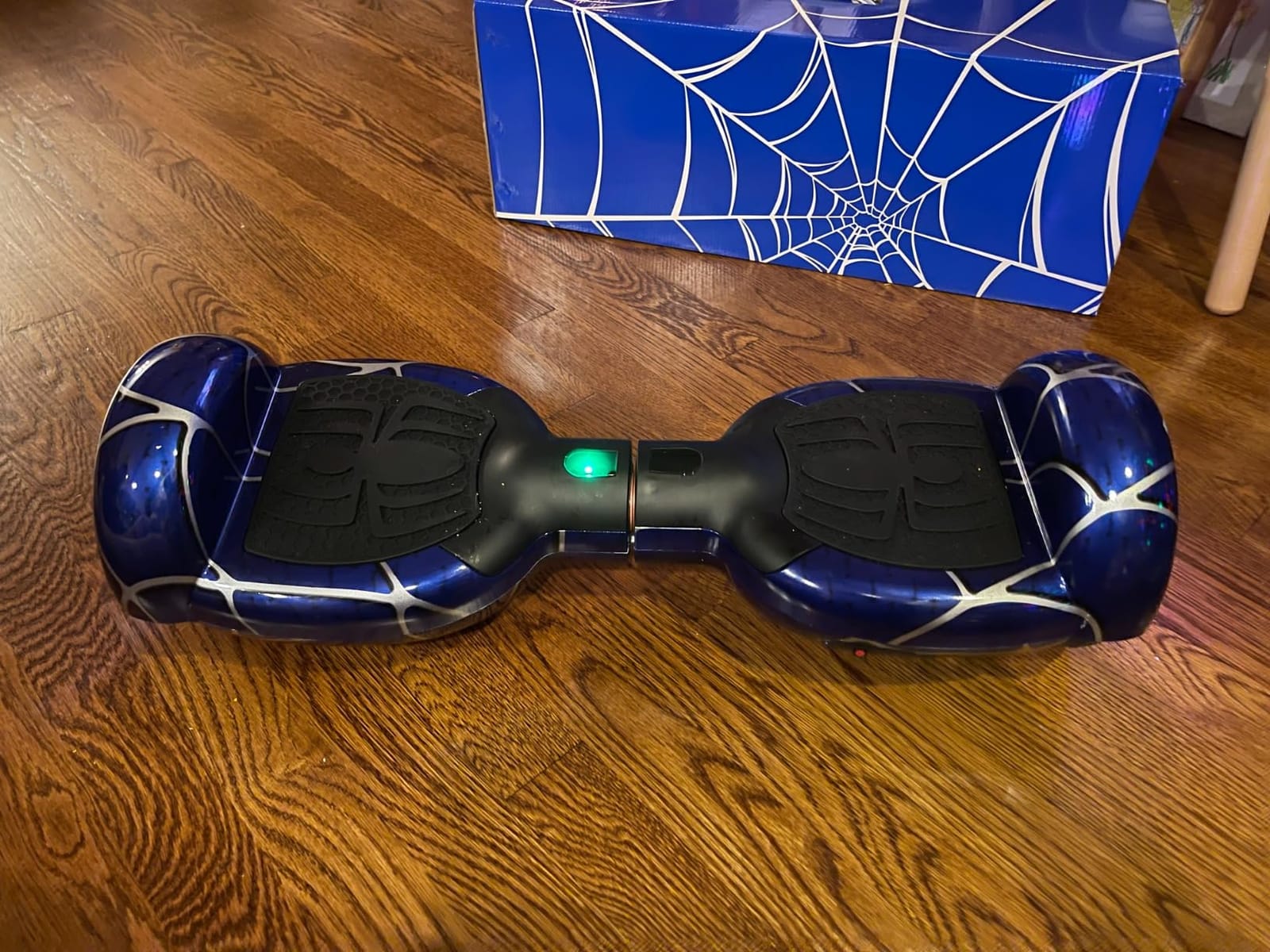 Spider-Pattern Hover Board, with Bluetooth Speaker & LED Lights customer photo 1