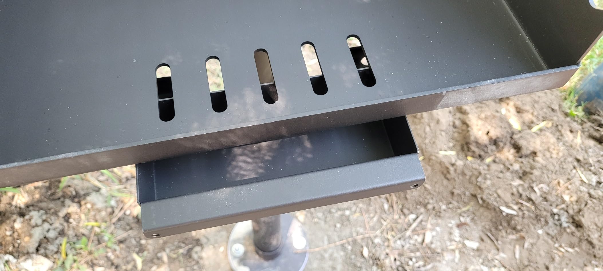 Stanbroil Park Style Charcoal Grill with Adjustable Stainless Steel Grate | Stainless Steel Cooking Grate, Adjustable Cooking Height, 3 Installation Options, Heavy Duty Steel Construction customer photo 1