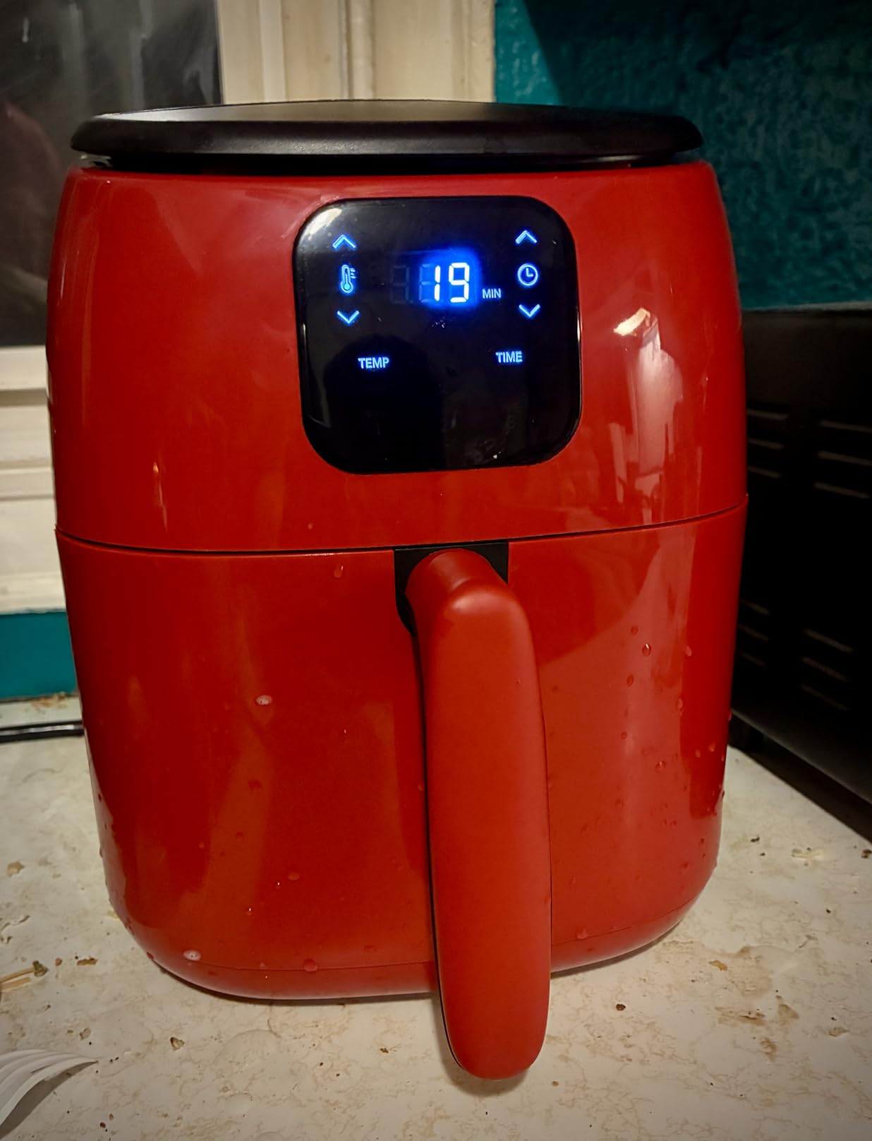 Dash Tasti-Crisp Digital Air Fryer, 2.6 Quart, Grey | Small Compact Basket Style Air Fryer for One or Two People, Auto Shut Off, Adjustable Temperature, Dishwasher Safe Parts customer photo 2