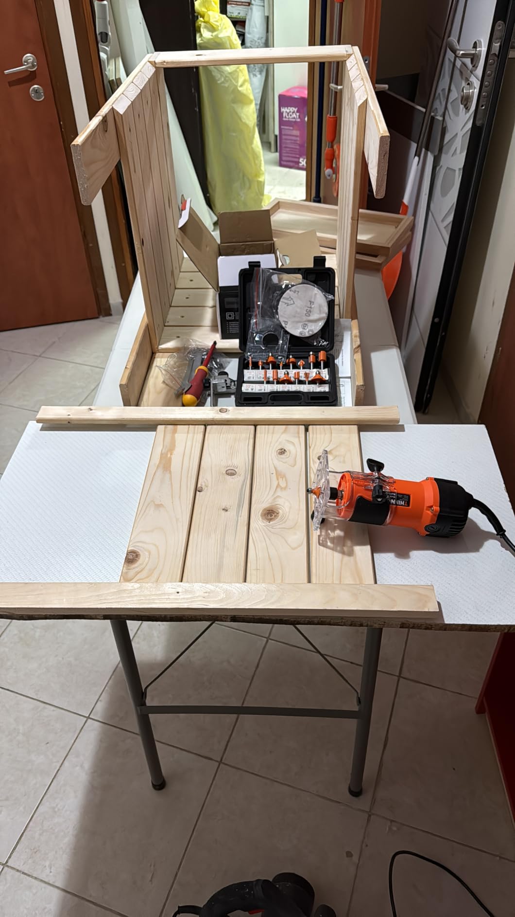 Compact Wood Router Tool for Woodworking, 800W Trim Router customer photo 1