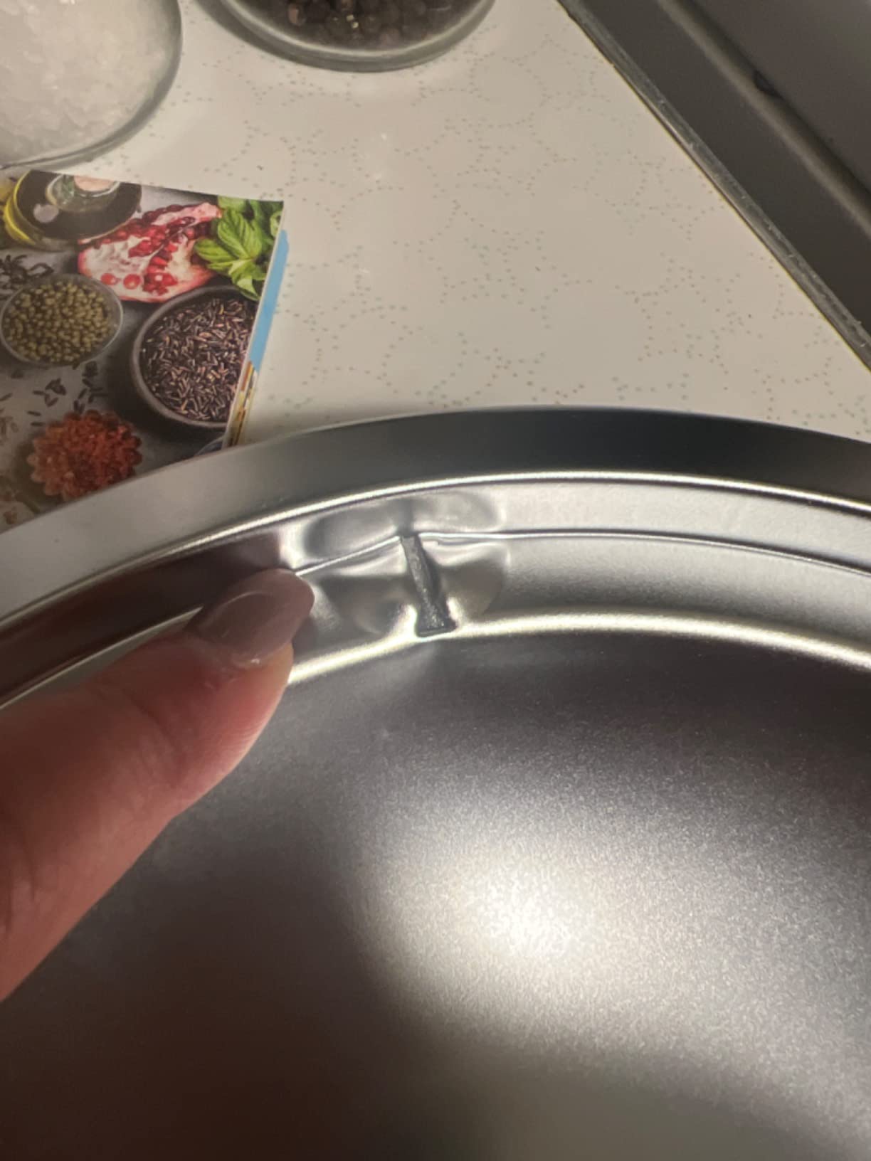 Chrome Burner Drip Pans for GE Electric Stove Top Range Set of 4 | (2 Large) 8