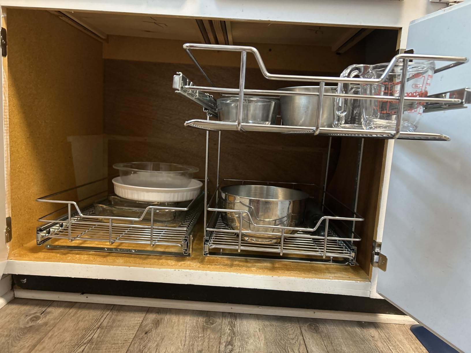 2 Tier Pull Out Cabinet Organizer 21