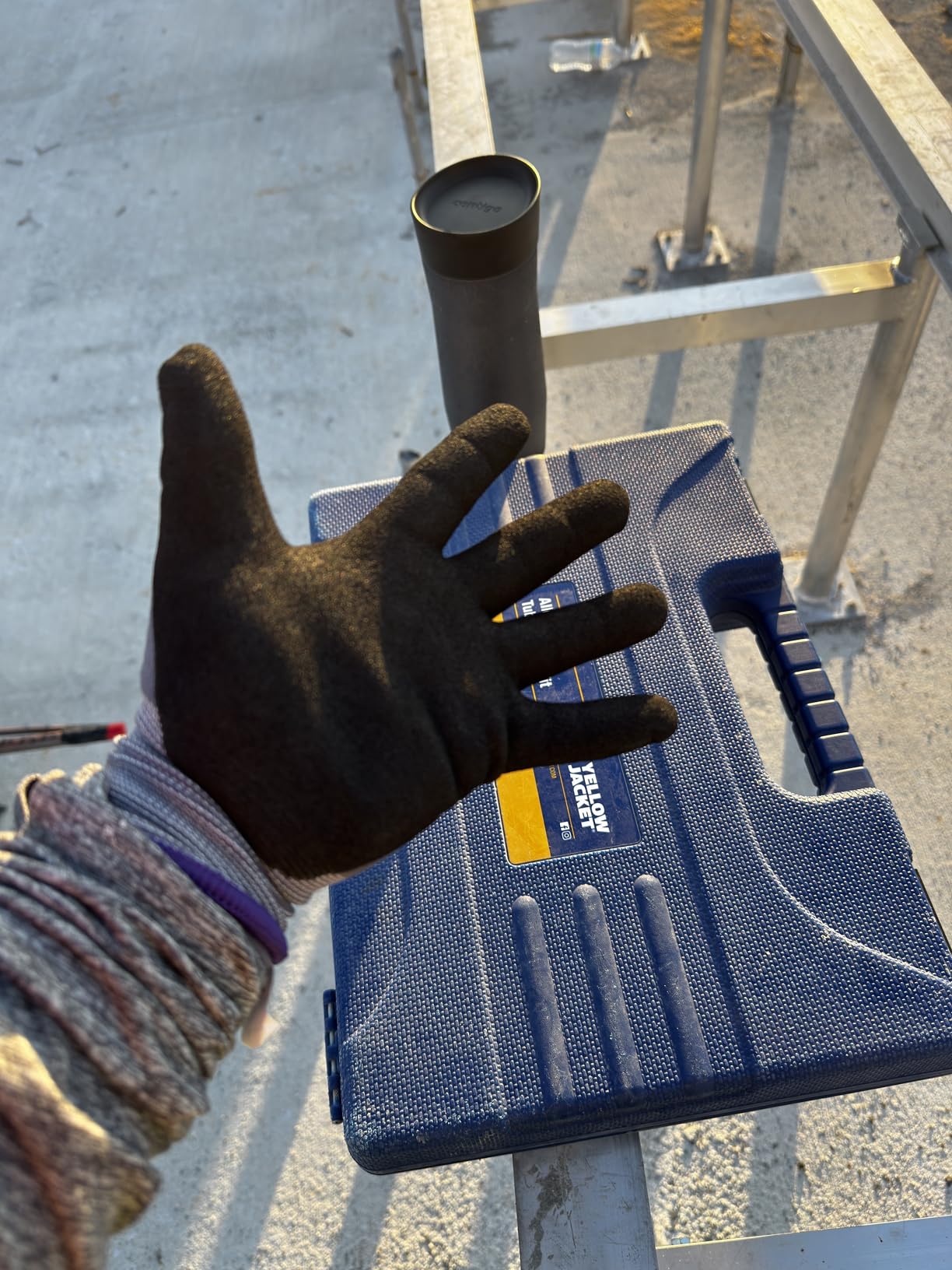LOCCEF MicroFoam Nitrile Coated Safety Work Gloves customer photo 2